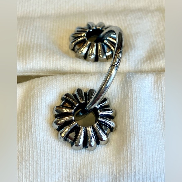 Rare EUC THE KOOPLES Sport Cotton Sweatshirt W/Metal Rings & Grommets 2(M) White - Picture 8 of 16